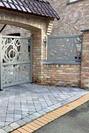 clôture décorative prefalu